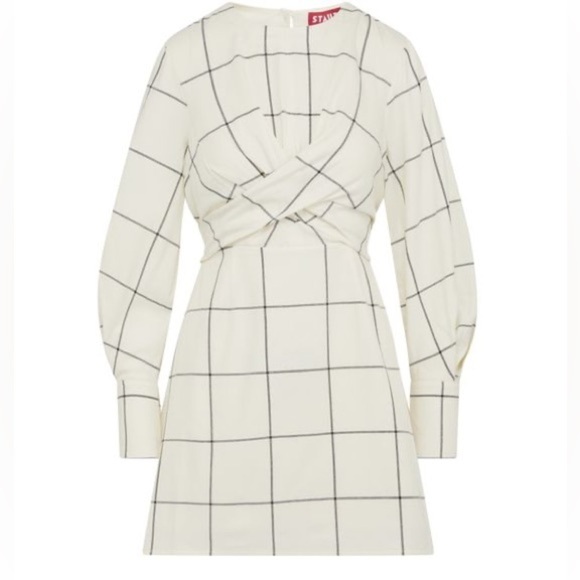 NWT STAUD Crosshill Mini Dress - Picture 1 of 10